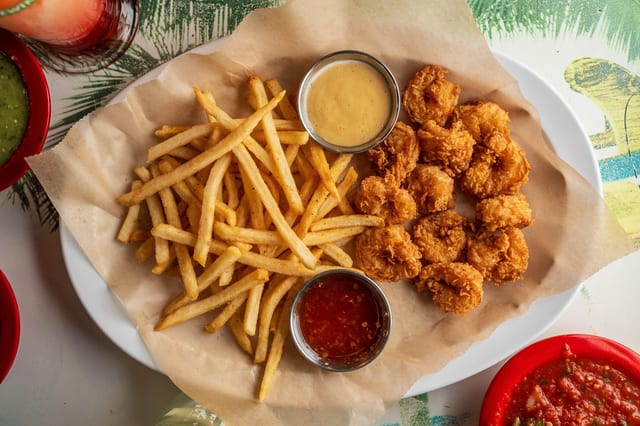 Shrimp basket.