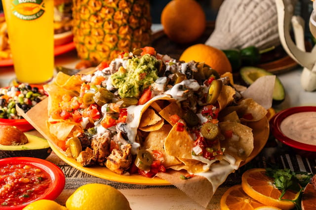 Whole Nine Yard Nachos.