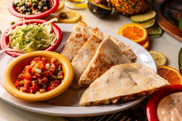 Quesadillas.